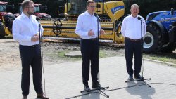 Premier M. Morawiecki z wizytą w Brzydowie (12.08.2021)