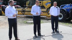 Premier M. Morawiecki z wizytą w Brzydowie (12.08.2021)