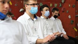 Wojewódzka Inauguracja Roku Szkolnego 2021/2022, ZSEiT w Olsztynie (01.09.2021)