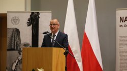Odsłonięcie tablicy im. Grażyny Langowskiej w Olsztynie (25.10.2021)