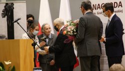 Odsłonięcie tablicy im. Grażyny Langowskiej w Olsztynie (25.10.2021)