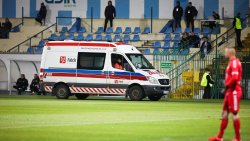 Stomil Olsztyn - Sandecja Nowy Sącz 1:2 (25.10.2021)