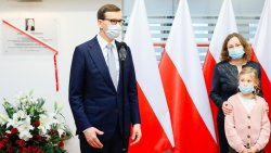 Odsłonięcie tablicy im. Grażyny Langowskiej w Olsztynie (25.10.2021)