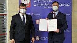 Powołanie nowego wicewojewody Piotra Opaczewskiego (25.11.2021)