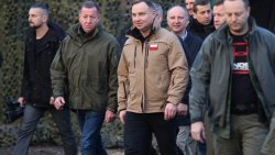 Wizyta prezydenta A. Dudy w Olsztynie (12.11.2021)