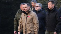 Wizyta prezydenta A. Dudy w Olsztynie (12.11.2021)