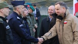 Wizyta prezydenta A. Dudy w Olsztynie (12.11.2021)