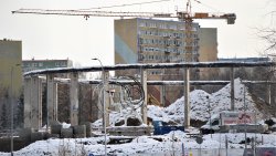 Pierwsze opady śniegu na Warmii i Mazurach (01.12.2021)