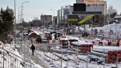 Pierwsze opady śniegu na Warmii i Mazurach (01.12.2021)