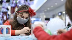 Malowanie ozdób z Radiem Olsztyn (19.12.2021)