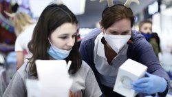 Malowanie ozdób z Radiem Olsztyn (19.12.2021)