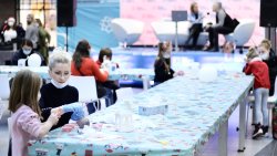 Malowanie ozdób z Radiem Olsztyn (19.12.2021)