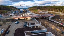 Budowa przekopu Mierzei Wiślanej (03.12.2021)