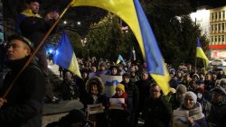 Wiec solidarności z Ukrainą