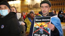 Wiec solidarności z Ukrainą
