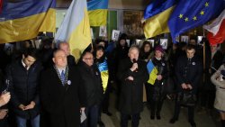 Wiec solidarności z Ukrainą