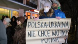 Wiec solidarności z Ukrainą