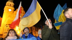 Wiec solidarności z Ukrainą