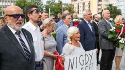 42. rocznica powstania NSZZ Solidarność w Olsztynie (21.08.2022)