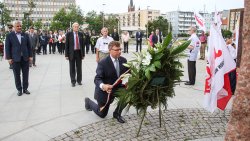 42. rocznica powstania NSZZ Solidarność w Olsztynie (21.08.2022)