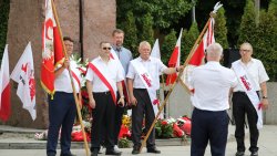 42. rocznica powstania NSZZ Solidarność w Olsztynie (21.08.2022)