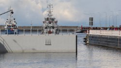 Otwarcie Kanału Żeglugowego przez Mierzeję Wiślaną