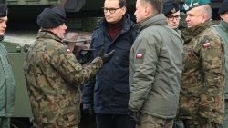 Czołgi K2 w jednostce w Morągu