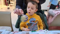 Świąteczne malowanie ozdób z Radiem Olsztyn