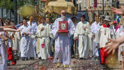 Centralna Procesja Bożego Ciała w Olsztynie