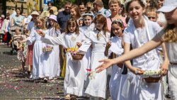 Centralna Procesja Bożego Ciała w Olsztynie