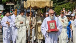 Centralna Procesja Bożego Ciała w Olsztynie