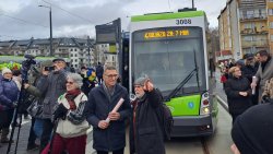 Otwarcie nowej zajezdni i linii tramwajowej