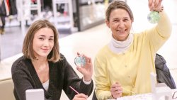 Malowanie ozdób świątecznych z Radiem Olsztyn [9.12.2023]