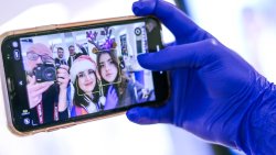 Malowanie ozdób świątecznych z Radiem Olsztyn [9.12.2023]