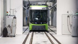 Otwarcie nowej zajezdni i linii tramwajowej