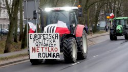 Protest rolników w Olsztynie [20.02.2024]