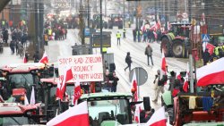 Protest rolników w Olsztynie [20.02.2024]