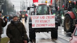 Protest rolników w Olsztynie [20.02.2024]