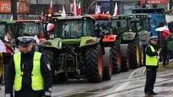 Protest rolników w Olsztynie [20.02.2024]