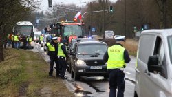 Protest rolników w Olsztynie [20.02.2024]