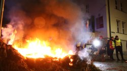 Protest rolników w Olsztynie [20.02.2024]