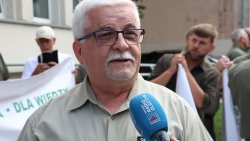 Protest leśników w Olsztynie [12.07.2024]