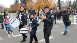 Marsz z flagą uliacami Olsztyna [11.11.2024]