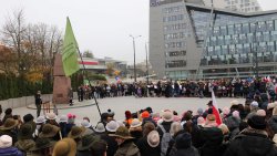 Marsz z flagą uliacami Olsztyna [11.11.2024]