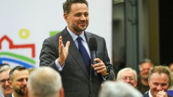 Rafał Trzaskowski w Olsztynie [13.11.2024]