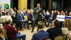 Rafał Trzaskowski w Olsztynie [13.11.2024]