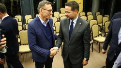 Rafał Trzaskowski w Olsztynie [13.11.2024]