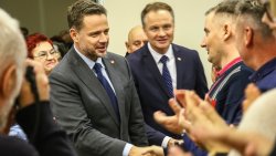 Rafał Trzaskowski w Olsztynie [13.11.2024]