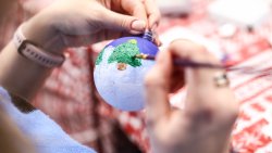 Malowanie ozdób z Radiem Olsztyn [15.12.2024]