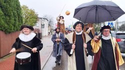 Inscenizacja przyjazdu M. Kopernika do Lubawy [24.10.2025]